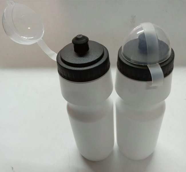 White Plastic Water Bottle