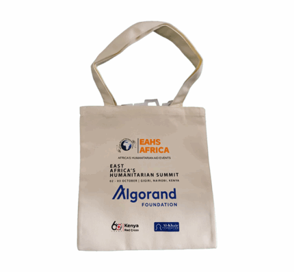 White Branded Tote Gift Bag